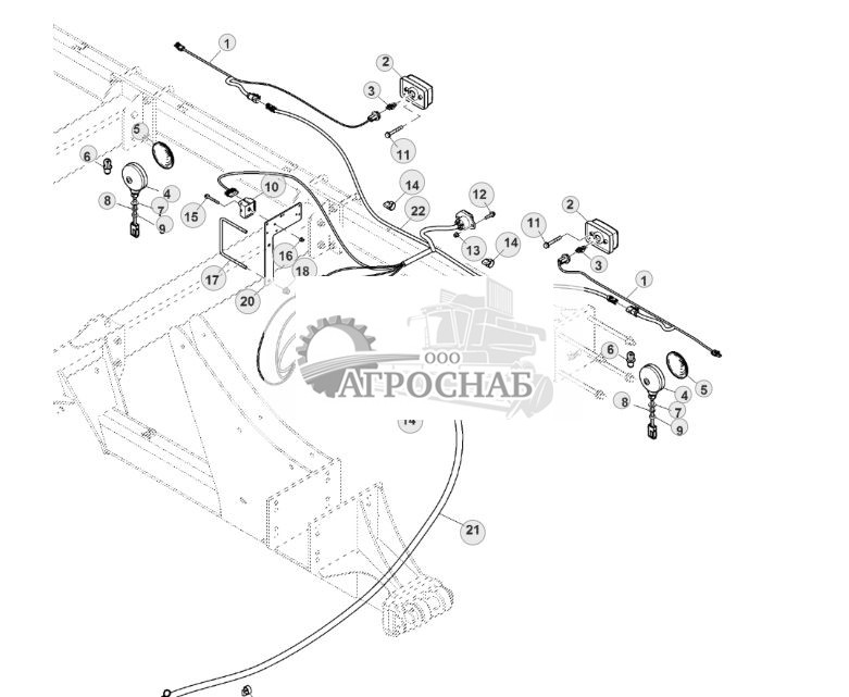 Жгут проводов, освещение (для Северной Америки) ( - 775100) - ST903296 82.jpg